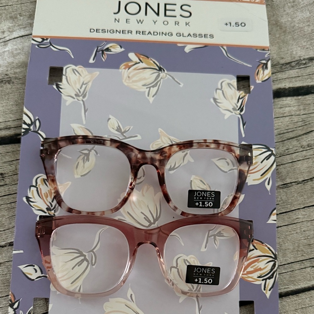NWT. New 2 pairs: Jones NY Reading glasses +1.50